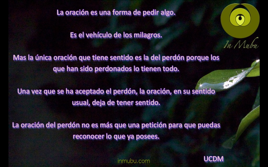 oración del perdón