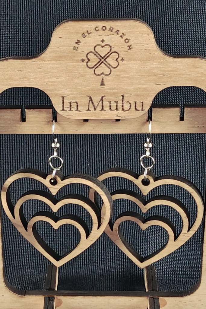 Corazones grande a chico.